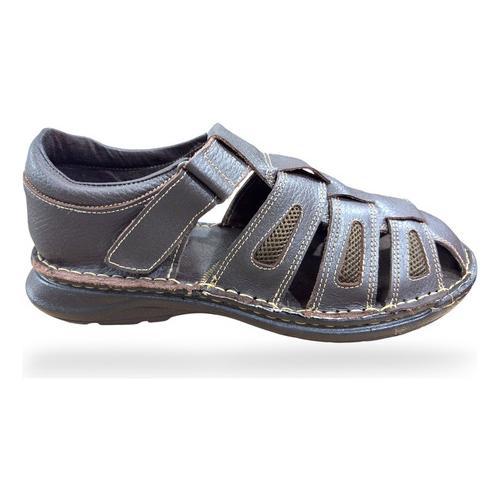 Huarache Piel Hombre Casual Vestir Confort Ligero Polar