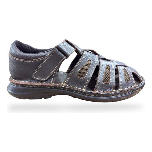 Huarache Piel Hombre Casual Vestir Confort Ligero Polar