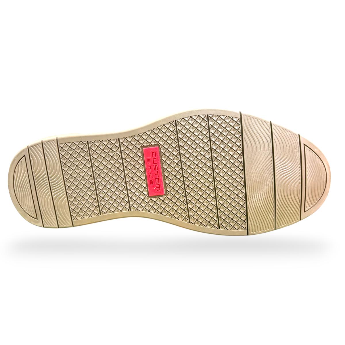 Zapato Casual Hombre Moderno Oxford Cordon Vestir Cafe Camel