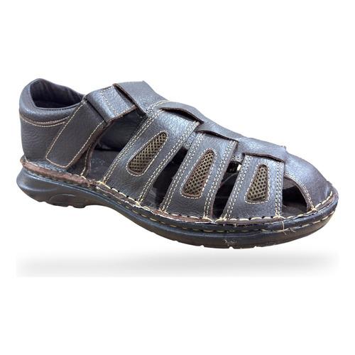 Huarache Piel Hombre Casual Vestir Confort Ligero Polar